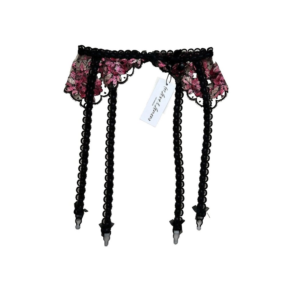 For Love and Lemons Garter Belt Floral Embroidered ( XXS )
